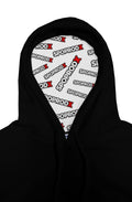 Rep The Sound Lined Hoodie White Liner 