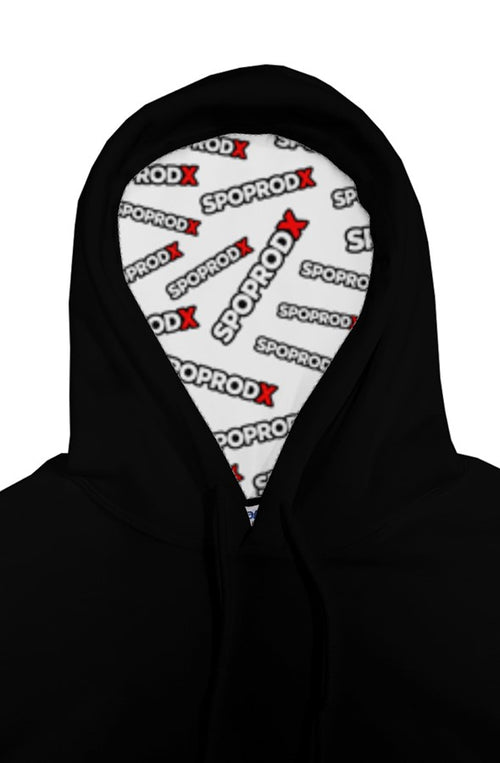 Rep The Sound Lined Hoodie White Liner 