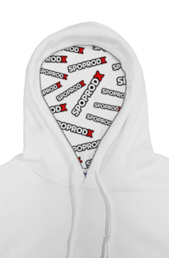 Rep The Sound Lined Hoodie White Liner