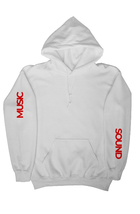 Rep The Sound Lined Hoodie White Liner